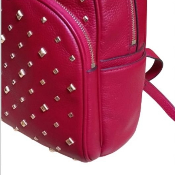 ✨ HP✨ Michael Kors ABBEY *Med* Leather Backpack - Picture 9 of 15